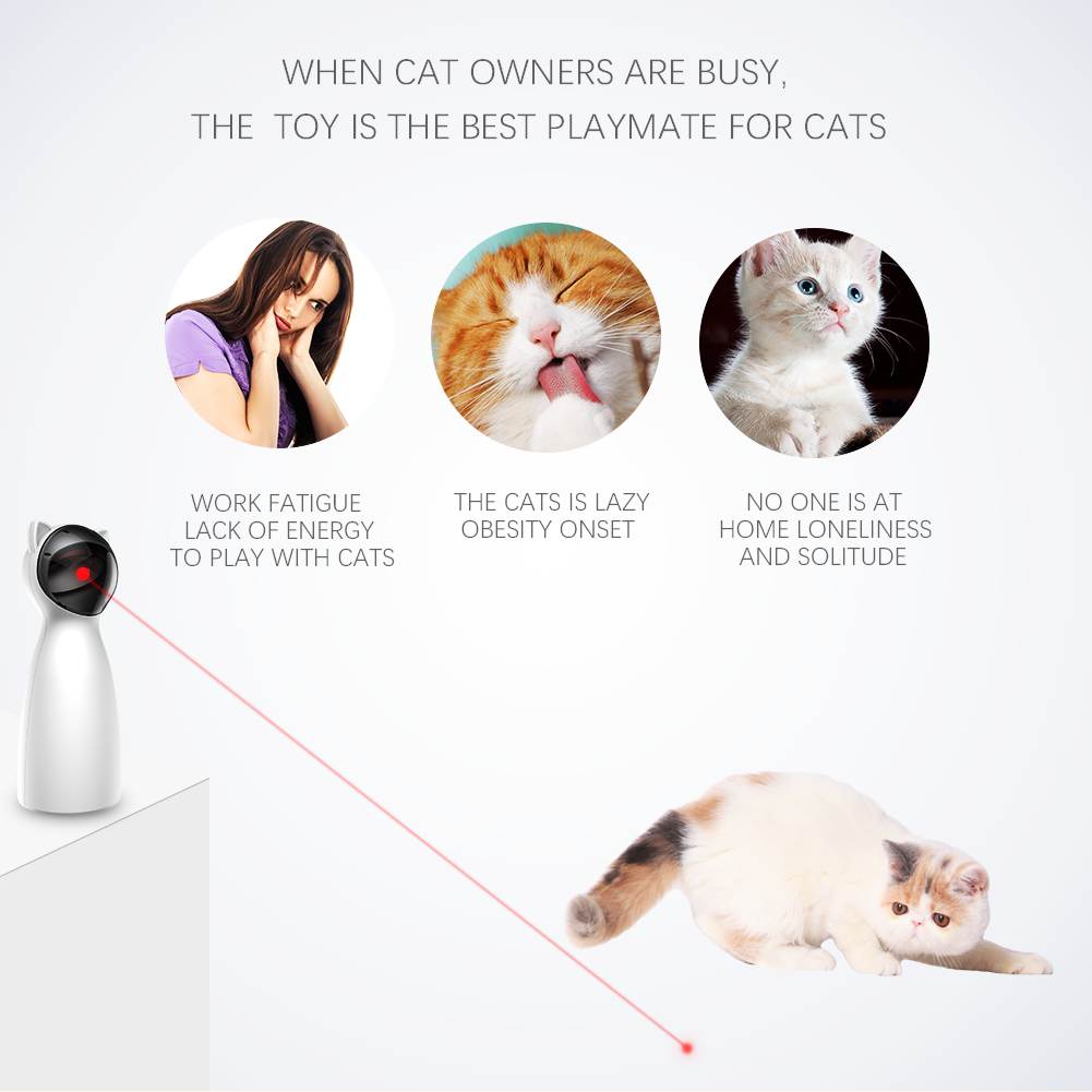 Automatic Laster light for cats