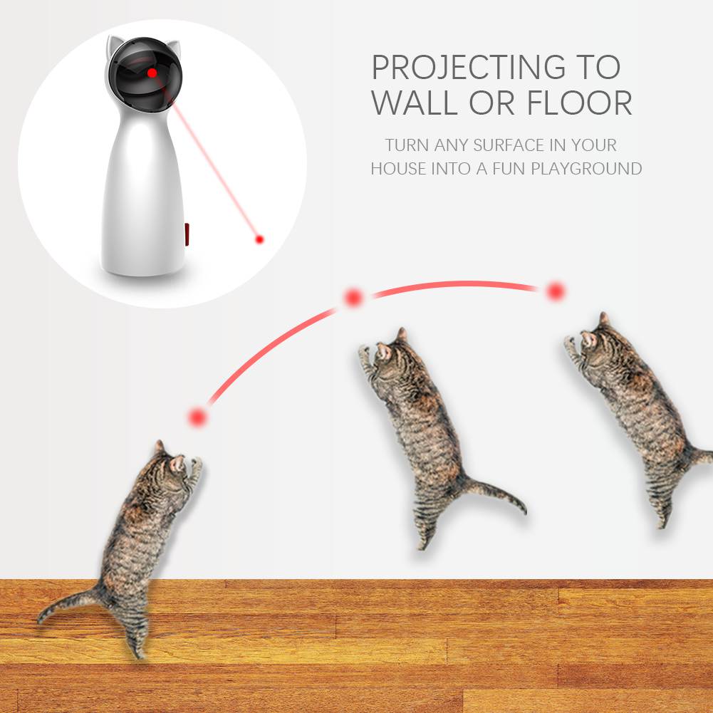 Automatic Laster light for cats
